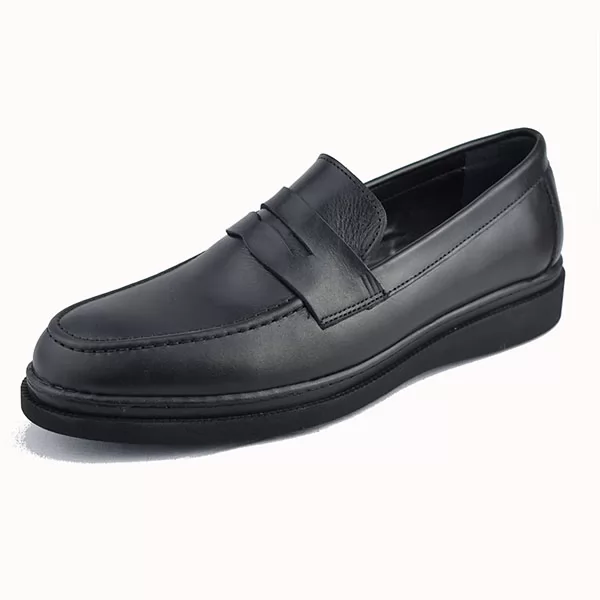 CHAUSSURE HOMME CONFORT+ 030 noir cuir 